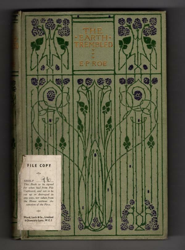 The Earth Trembled by E.P. Roe (File Copy)