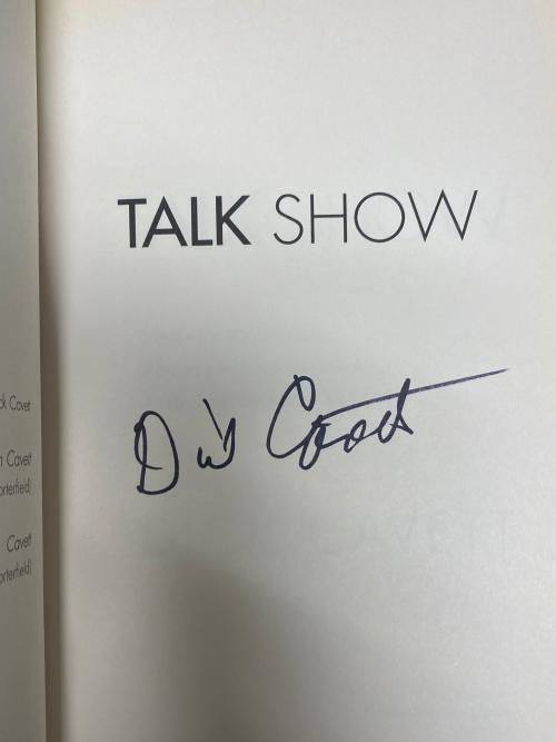 Talk Show by Dick Cavett (First Edition) Signed