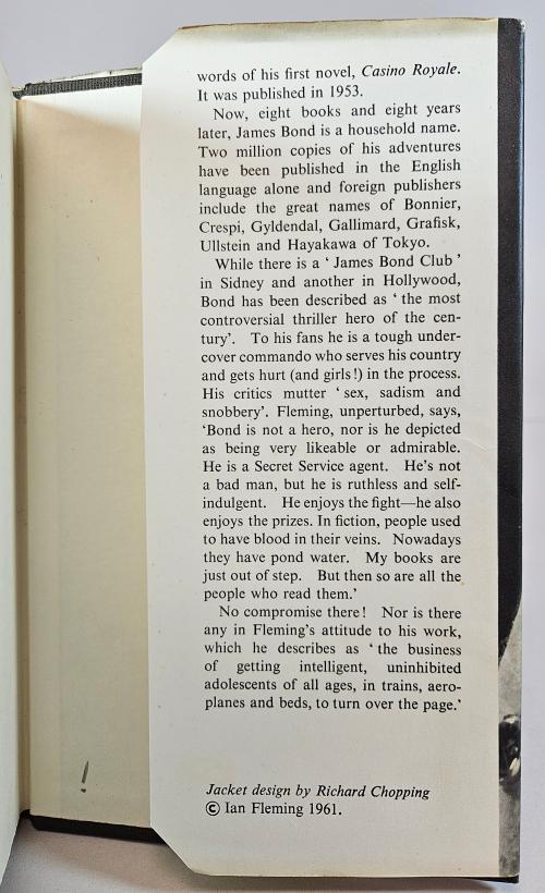Thunderball by Ian Fleming (First Edition)