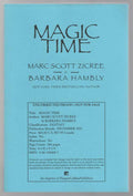 Magic Time by Marc Scott Zicree Barbara Hambley (First Printing) Proofs