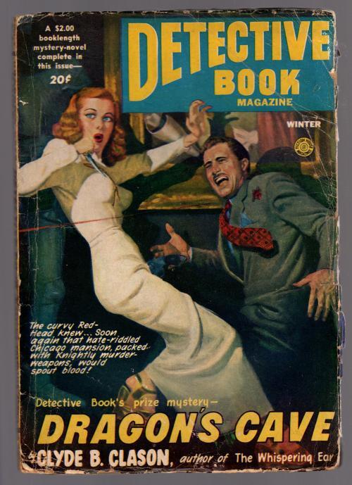 Detective Book  Winter  1947  Awesome GGA Cvr