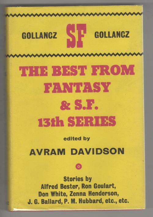 The Best from Fantasy and Science Fiction Thirteenth Series (Gollancz File Copy)