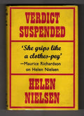 Verdict Suspended by Helen Nielsen (First UK Edition) Gollancz File Copy