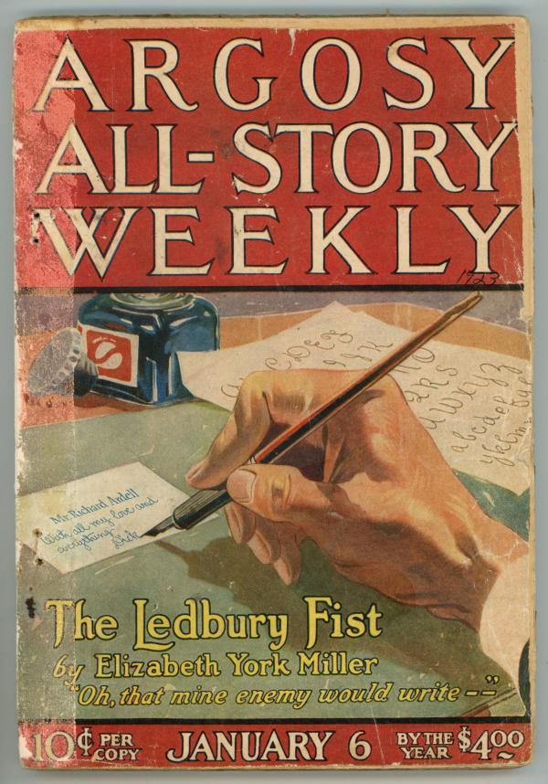 Argosy Jan 6 1923 Burroughs - Tarzan and the Golden Lion 5/7