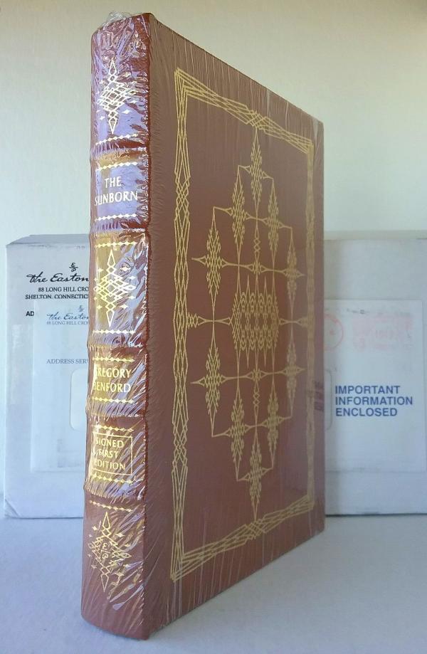 The Sunborn by Gregory Benford (First Edition) Easton Press, Ltd Signed Sealed