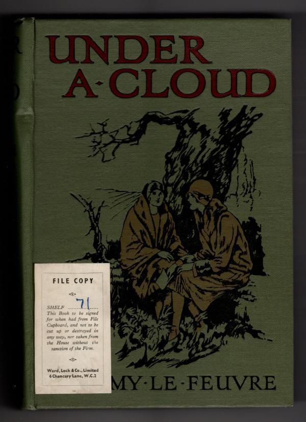 Under a Cloud by Amy Le Feuvre (First Edition) Rare DJ Publisher's Copy