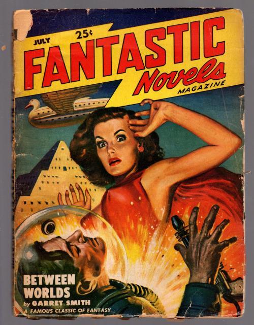Fantastic Novels Jul 1949 Finlay Smith, Sherman, Mason