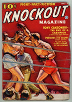 Knockout Sep-Oct 1937 "Tony Canzoneri - the end of a Champion" Pulp