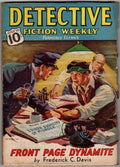 Detective Fiction Weekly Jul 10, 1937 Front Page Dynamite