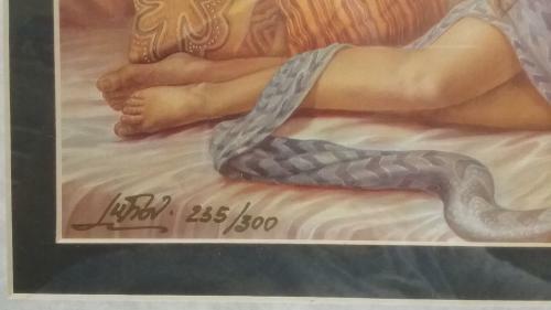 Fantasy Art by LUBOV Signed Limited #235/300 ART PRINT