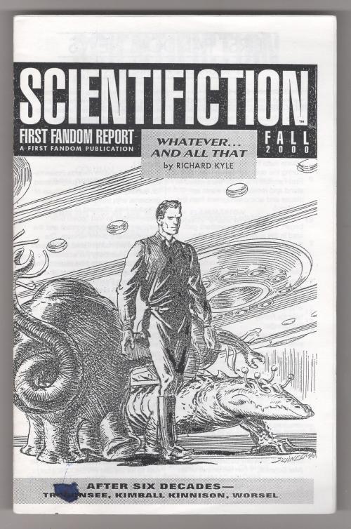 ScientiFiction 2000 First Fandom 3 Issues Sci-fi Fanzine (1st) Korshak's Copy