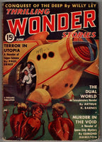 Thrilling Wonder Jun 1938 Sci-Fi Cvr; Edmond Hamilton; Paul Ernst