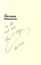 The Genesis Machine by James P. Hogan (First Novel) Signed