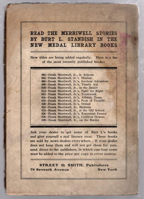 Wide Awake Jun 1916 Final Issue; H Bedford Jones
