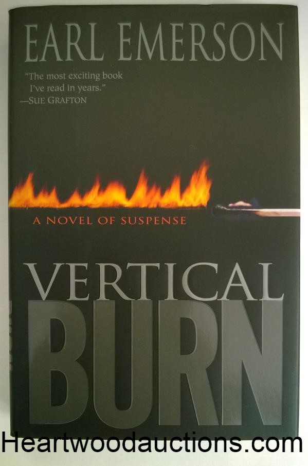 VERTICAL BURN by Earl Emerson FIRST
