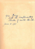 The Lighted Match by Charles Neville Buck (Frist Edition) Signed