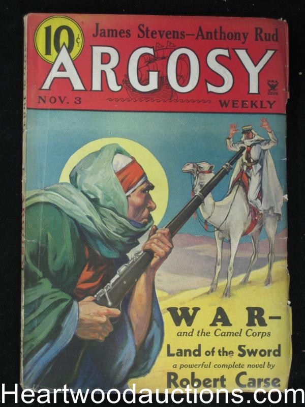 Argosy November 3, 1934 Worts  Gillian Hazeltine, Max Brand