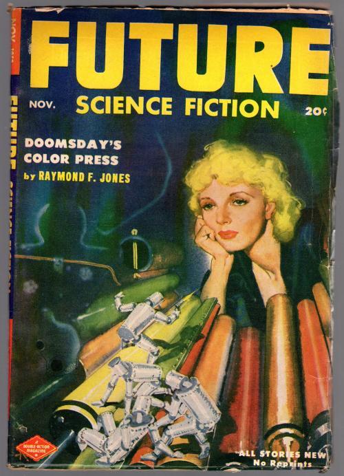 Future Science Fiction Nov 1952 Raymond F. Jones, Wallace West,