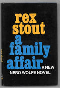 A Family Affair by Rex Stout (First Edition)
