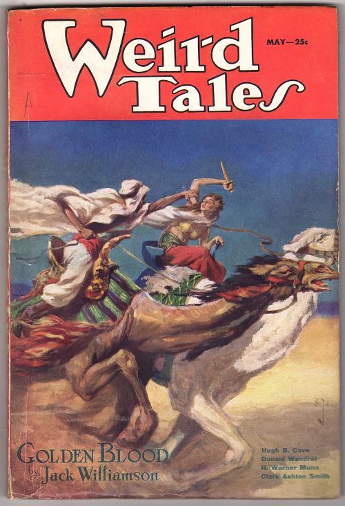 Weird Tales May 1933 Classic J. Allen St. John Cvr; Jack Williamson - Pulp