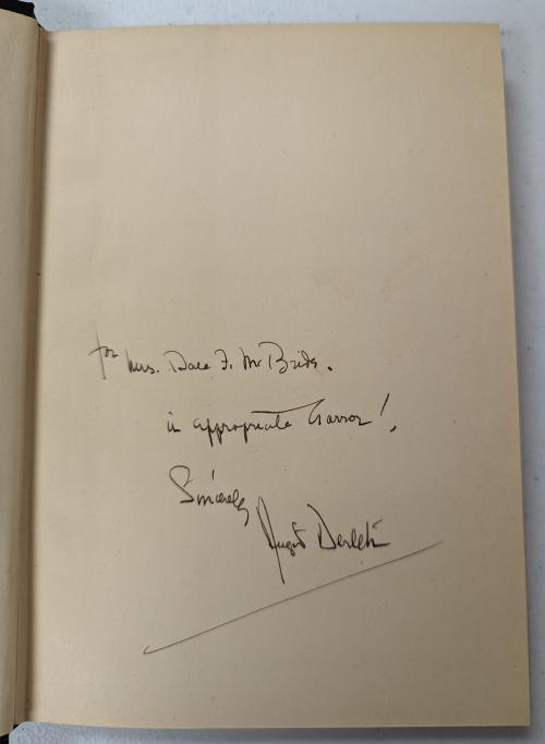 The Lurker at the Threshold by H.P. Lovecraft (First Edition) Signed by Derleth