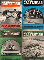 Lot of 8 "The Model Craftsman" Magazines 1937/38/39