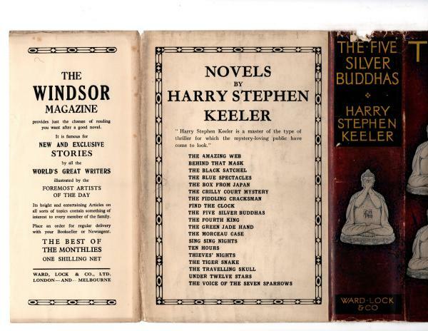 The Five Silver Buddhas by Harry Stephen Keeler (First Edition) File Copy