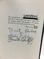 Whispers; Volume 4, Number 1-2, Whole Number 13-14, October 1979 Signed