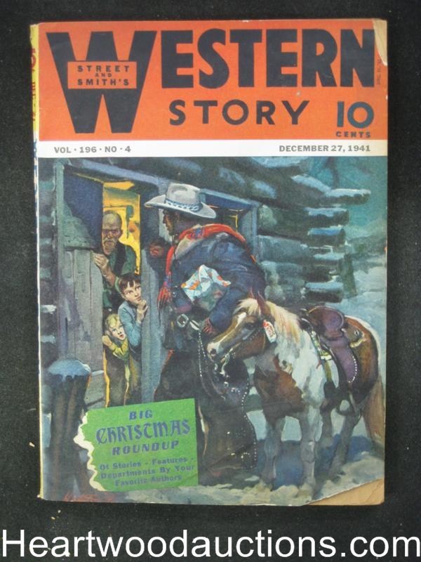 Western Story Dec 27, 1941  H.W. Scott Cvr