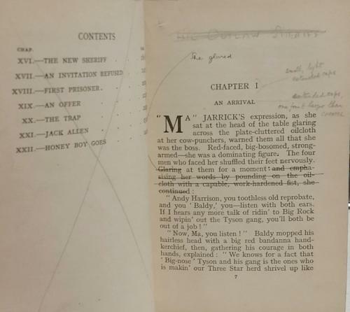 The Outlaw Sheriff by Hal Dunning (First UK Edition) Ward File Copy