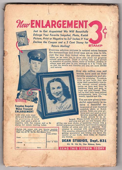 Private Detective Jul 1944 Damsel Bondage Cvr, George McDonald - Pulp