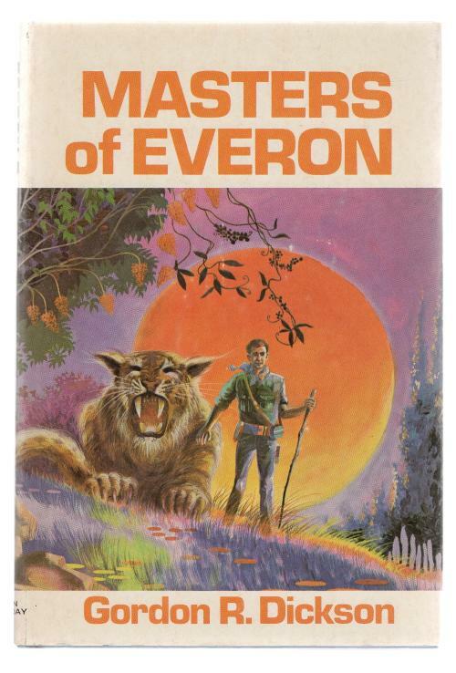 Masters of Everon by Gordon R. Dickson (First Edition Book Club, SFBC)