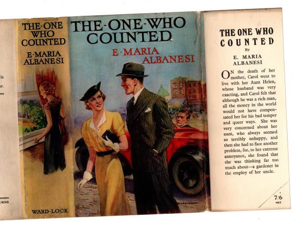 The One Who Counted by E. Maria Albanesi (First Edition) Rare DJ Publisher's ...