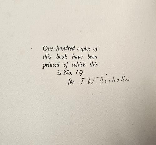 Tales of Sarras by Francis Keppel (First Edition) Limited