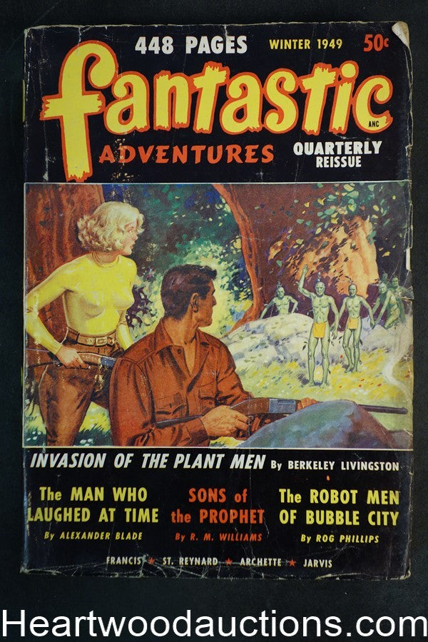 Fantastic Adventures Winter 1949 Rog Phillips, Alexander Blade
