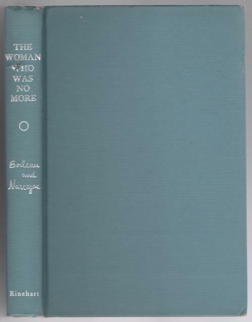 The Woman Who Was No More by Pierre Boileau & Thomas Narcejac (First Edition)