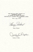 Generous Death by Nancy Pickard (Limited Signed Edition)