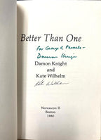 Better Than One by Damon Kniight (Signed, First Edition) Presentation Copy