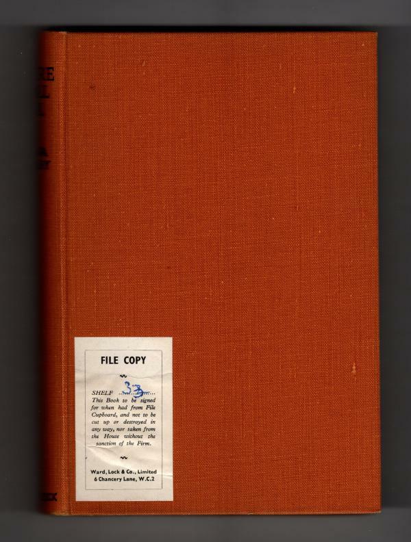 Desire Shall Fail by Diana Riley (First Edition) Ward Lock File Copy