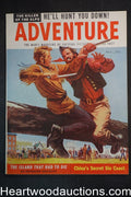 "Adventure" November 1955 Anita Ekberg, Joe Little, Bob Schulz - Ultra High Grad