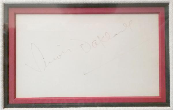 Alfred Hitchcock's 1960 PSYCHO Film AUTHOR & CAST AUTOGRAPHS "Psycho House"