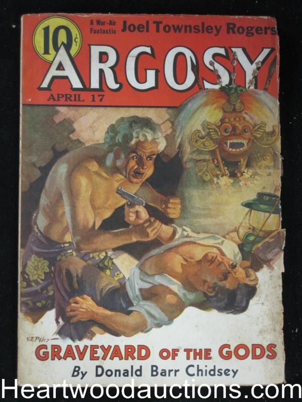 "Argosy" April 17 1937 Richard Wormser, Donald Barr Chidsey