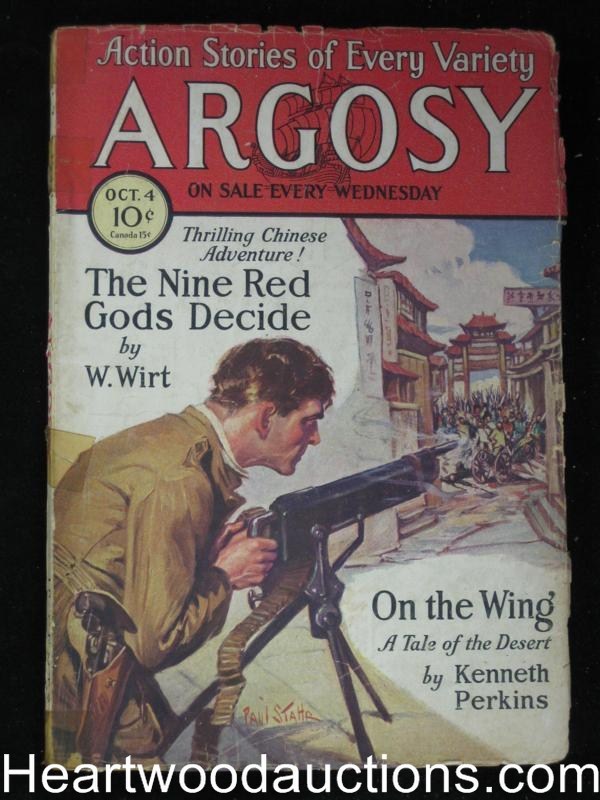Argosy October 4, 1930 Jimmie Cordie Cover