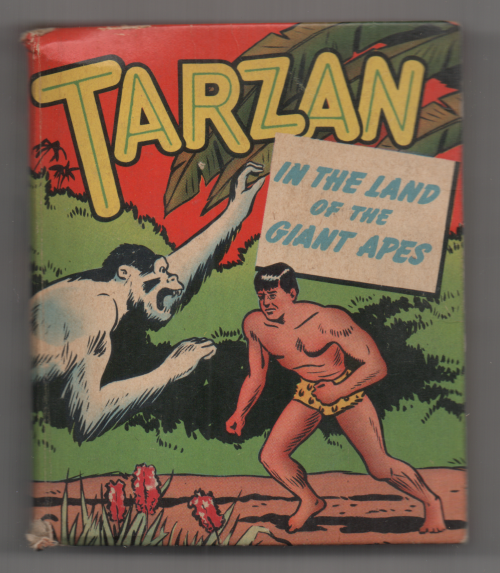 Tarzan in the Land of the Giant Apes by ERB, Big Little Book #1467