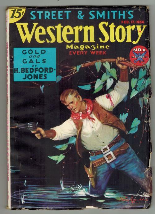 Western Story Feb 17 1934 Max Brand, H. Bedford Jones