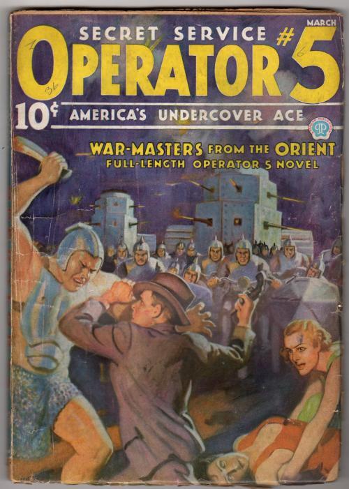Operator #5 Mar 1936 GGA John Howitt Cvr; Frank Gruber