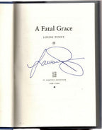 A Fatal Grace by Louise Penny (First Edition) Signed