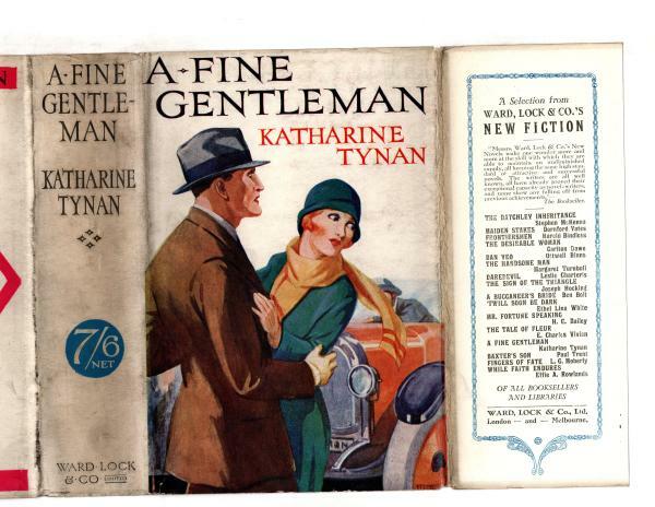 A Fine Gentleman by Katharine Tynan (First Edition) Ward File Copy