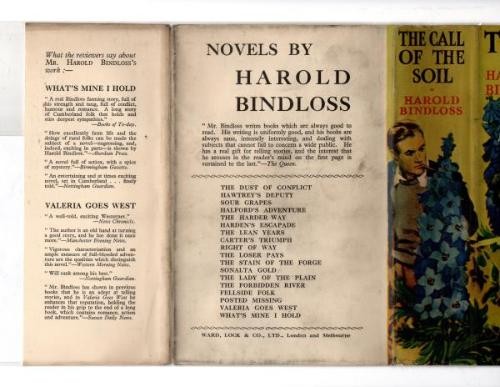 The Call of the Soil by Harold Bindloss Abbey Cover