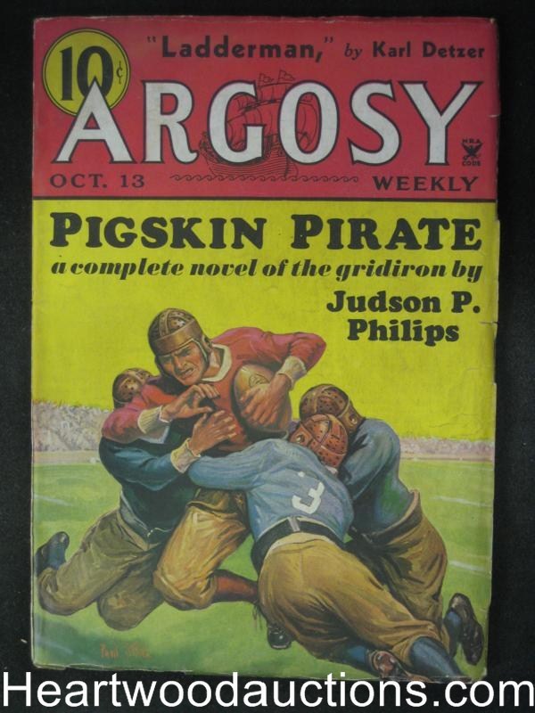 Argosy October 13, 1934 A.Merritt, Judson Philips